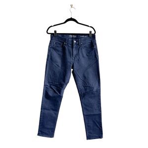 Banana Republic Traveler Mens Athletic Tapered Fit Jeans Navy Blue Size 31x30